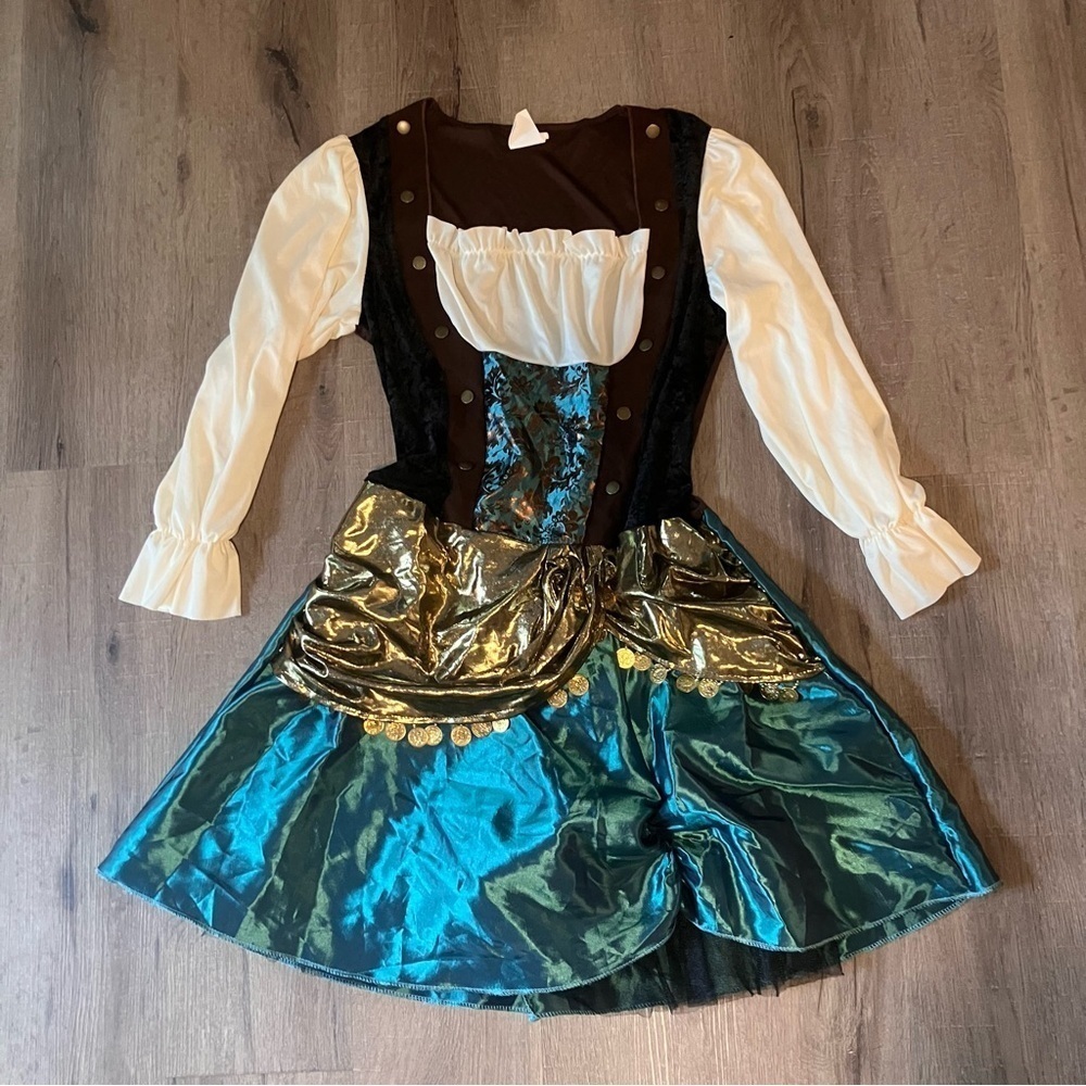 Gypsy Costume Womens Costume Halloween L/XL EUC